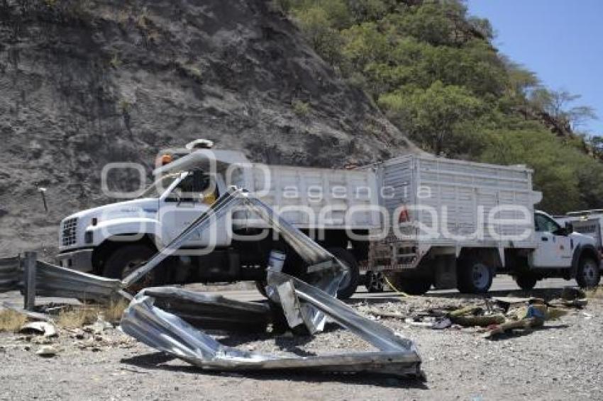 ACCIDENTE CUACNOPALAN - OAXACA