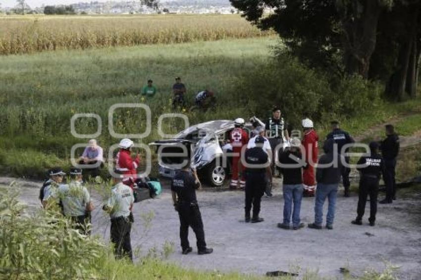 TLAXCALA . ACCIDENTE TURISTAS