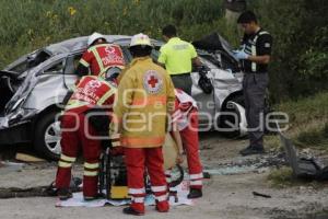 TLAXCALA . ACCIDENTE TURISTAS