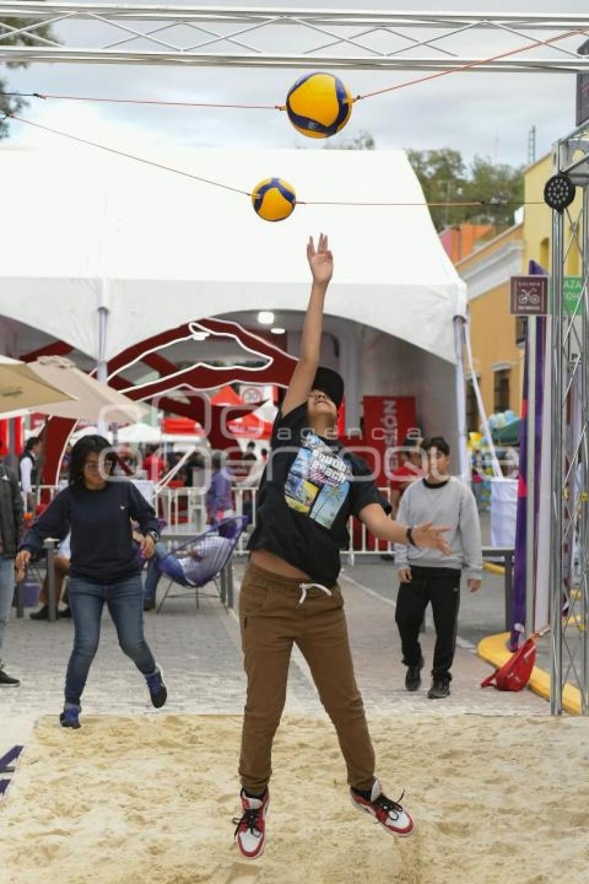 TLAXCALA . VOLEIBOL DE PLAYA . TURISMO