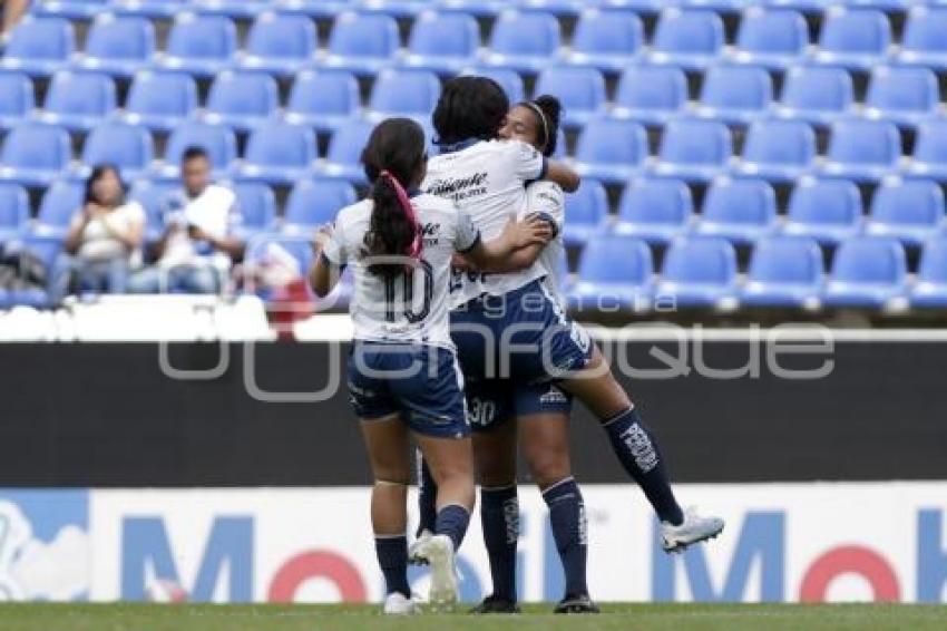 FÚTBOL FEMENIL . PUEBLA VS SANTOS LAGUNA