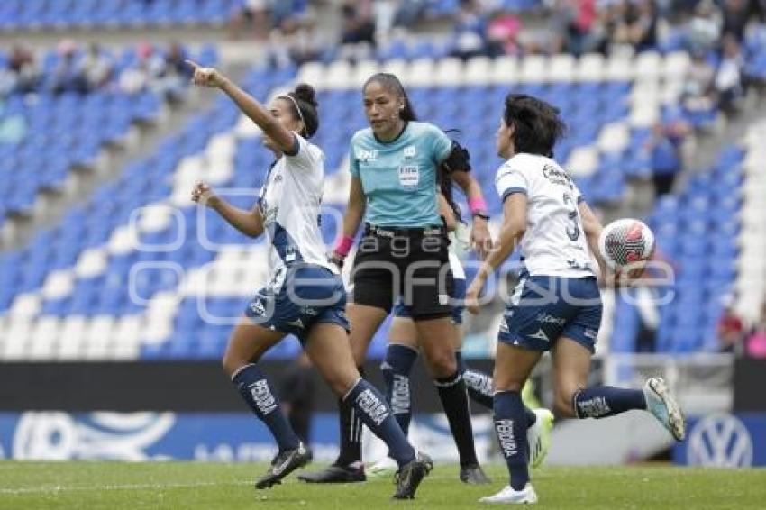 FÚTBOL FEMENIL . PUEBLA VS SANTOS LAGUNA