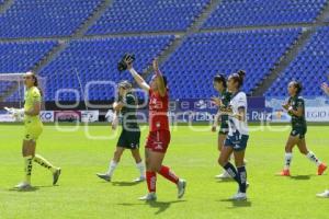 FÚTBOL FEMENIL . PUEBLA VS SANTOS LAGUNA