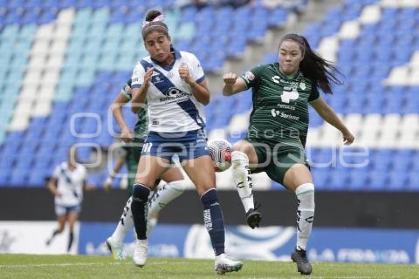 FÚTBOL FEMENIL . PUEBLA VS SANTOS LAGUNA