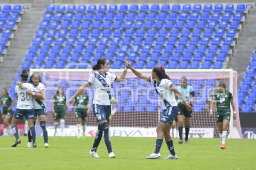 FÚTBOL FEMENIL . PUEBLA VS SANTOS LAGUNA