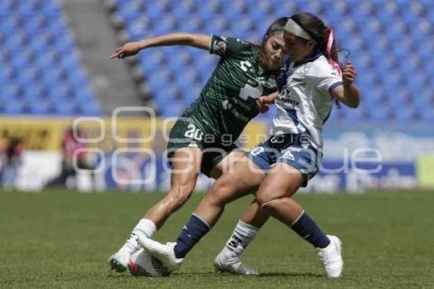 FÚTBOL FEMENIL . PUEBLA VS SANTOS LAGUNA