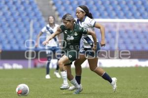 FÚTBOL FEMENIL . PUEBLA VS SANTOS LAGUNA