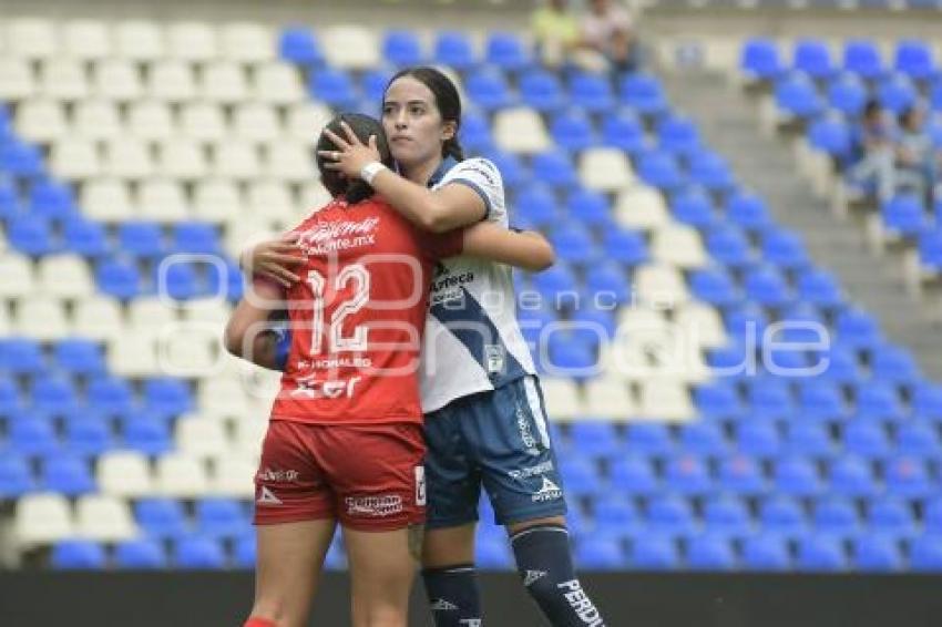 FÚTBOL FEMENIL . PUEBLA VS SANTOS LAGUNA