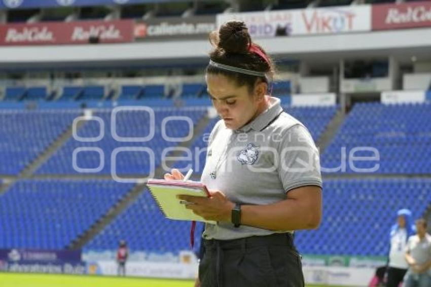 FÚTBOL FEMENIL . PUEBLA VS SANTOS LAGUNA