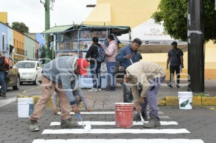 TLAXCALA . PASOS PEATONALES