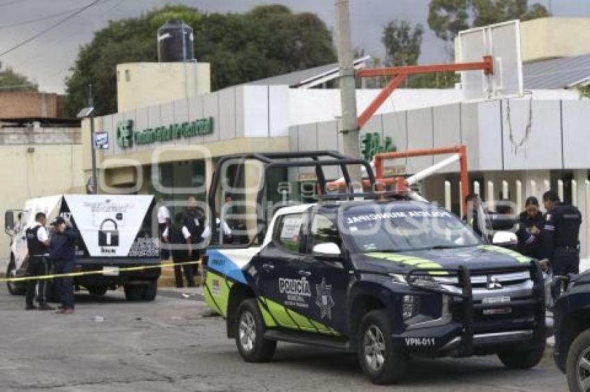 ASALTO CAMIONETA DE VALORES