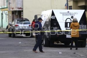 ASALTO CAMIONETA DE VALORES