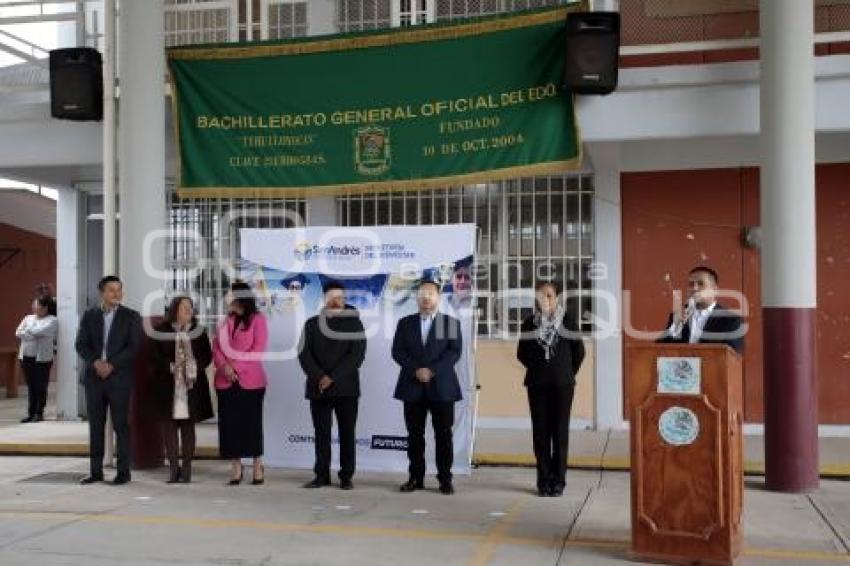 SAN ANDRÉS CHOLULA . CEREMONIAS CÍVICAS