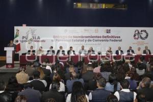 GOBIERNO . NOMBRAMIENTOS DEFINITIVOS