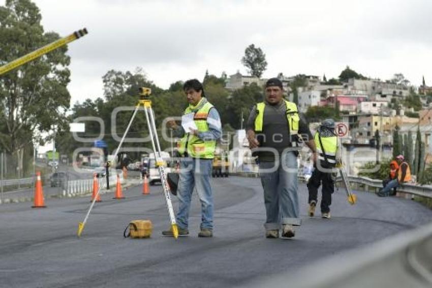 TLAXCALA . REENCARPETAMIENTO AUTOPISTA