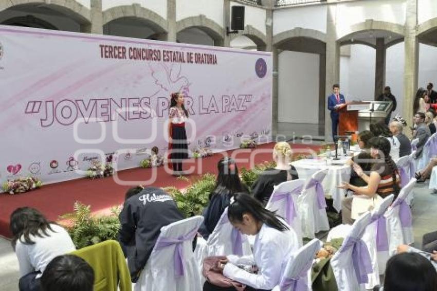 TLAXCALA . CONCURSO ESTATAL ORATORIA