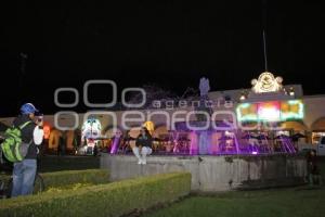 SAN PEDRO CHOLULA . ILUMINACIÓN DÍA DE MUERTOS