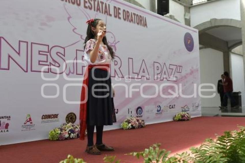 TLAXCALA . CONCURSO ESTATAL ORATORIA