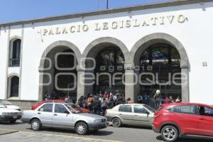 TLAXCALA . MANIFESTACIÓN PADRES FAMILIA