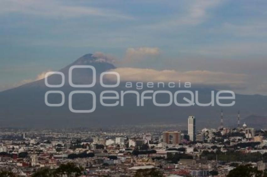 VOLCÁN . POPOCATÉPETL