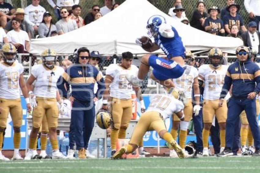 FÚTBOL AMERICANO . BORREGOS VS PUMAS