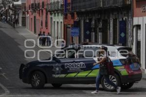 MANIFESTACIÓN . CIERRE VIAL 