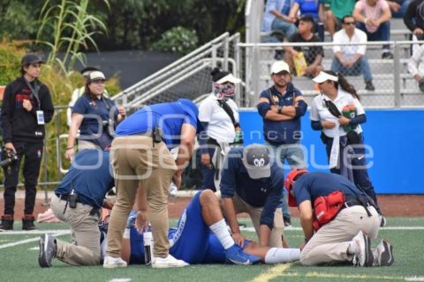 FÚTBOL AMERICANO . BORREGOS VS PUMAS