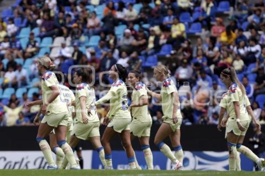 FÚTBOL FEMENIL . PUEBLA VS AMÉRICA