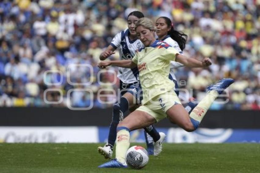 FÚTBOL FEMENIL . PUEBLA VS AMÉRICA