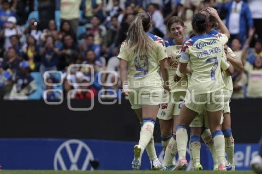 FÚTBOL FEMENIL . PUEBLA VS AMÉRICA