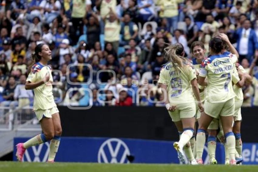 FÚTBOL FEMENIL . PUEBLA VS AMÉRICA