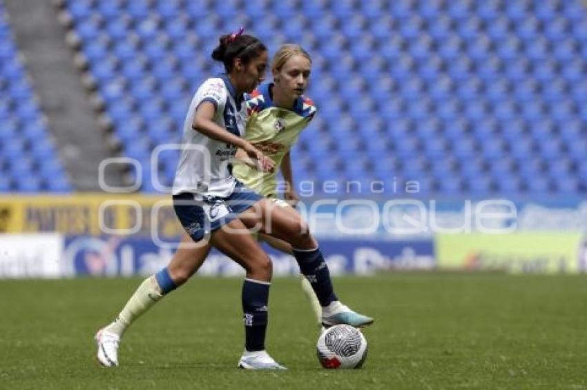 FÚTBOL FEMENIL . PUEBLA VS AMÉRICA