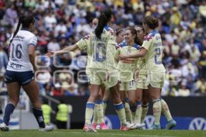 FÚTBOL FEMENIL . PUEBLA VS AMÉRICA