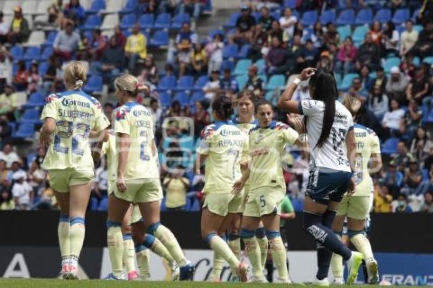 FÚTBOL FEMENIL . PUEBLA VS AMÉRICA