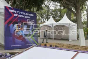 TLAXCALA . VOLEIBOL DE PLAYA . DESMONTAJE 