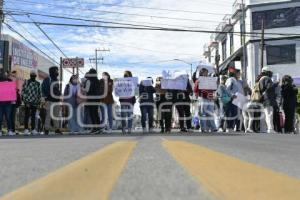 TLAXCALA . MANIFESTACIÓN ALUMNOS