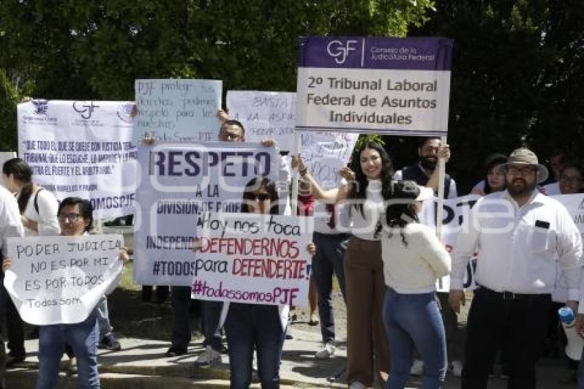 PODER JUDICIAL . MANIFESTACIÓN