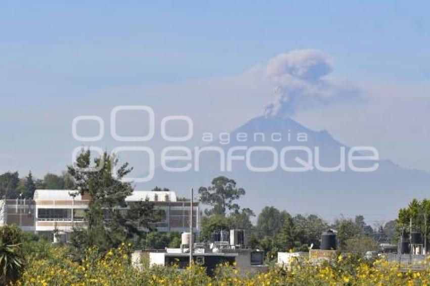 TLAXCALA . VOLCÁN POPOCATÉPETL