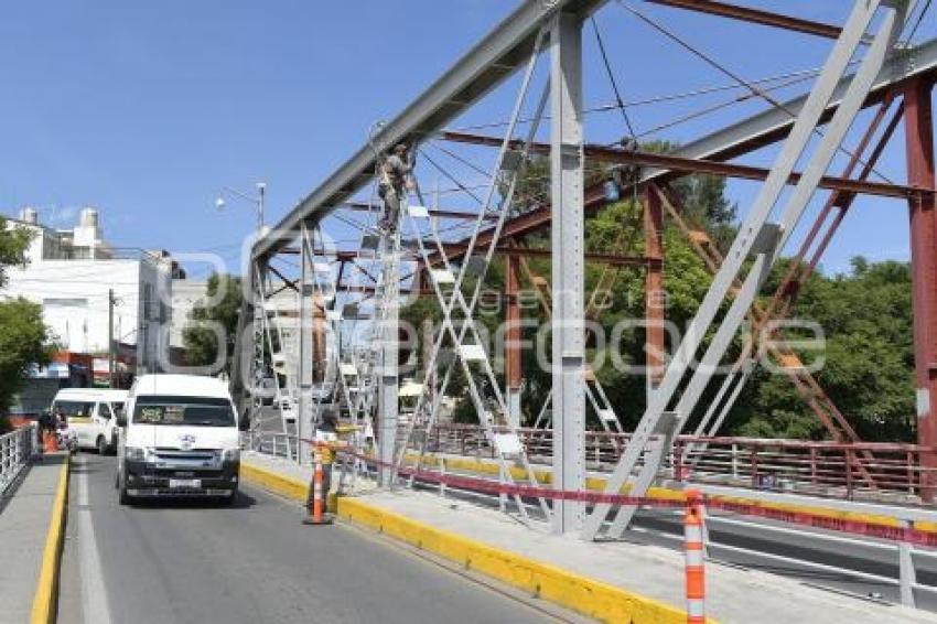 TLAXCALA . PUENTE ROJO