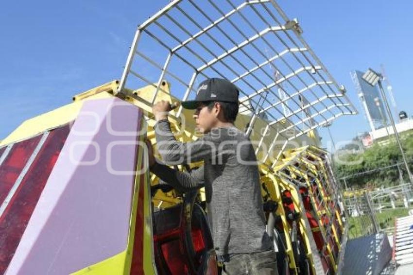 TLAXCALA . PREPARATIVOS FERIA