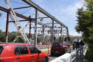 TLAXCALA . PUENTE ROJO