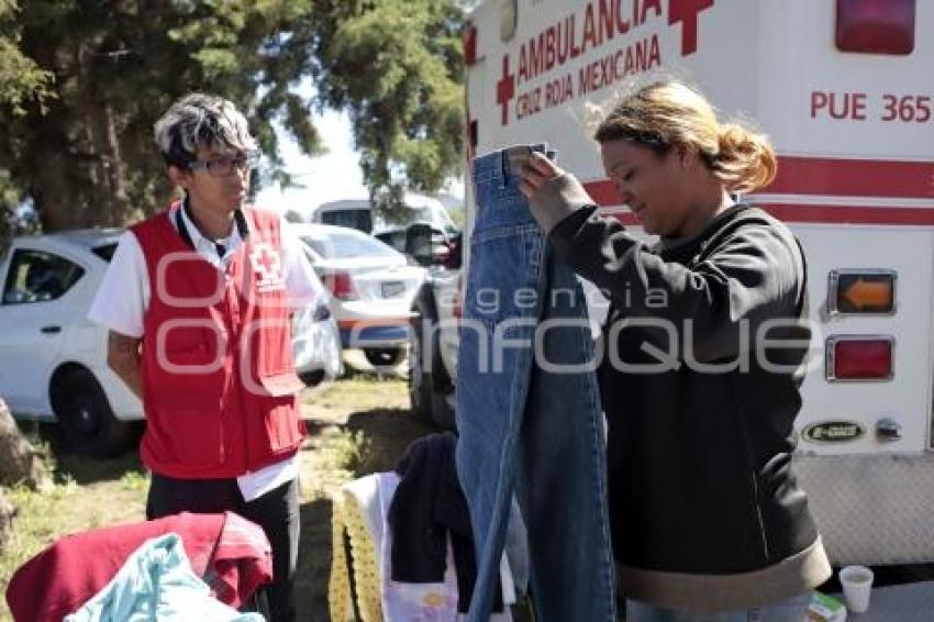 CRUZ ROJA . MIGRANTES