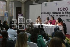 TLAXCALA . FORO DERECHOS NIÑOS Y ADOLESCENTES