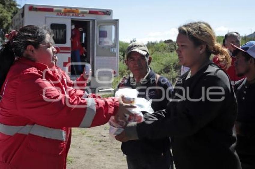 CRUZ ROJA . MIGRANTES