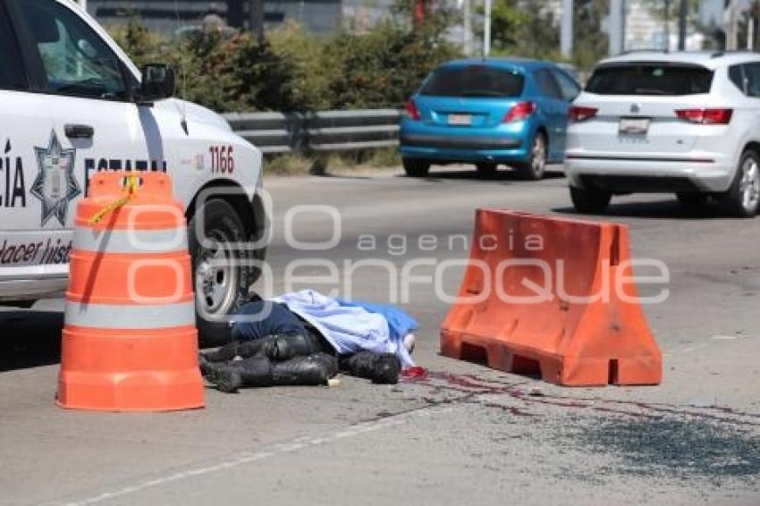 NOTA ROJA . ACCIDENTE MOTOCICLISTA