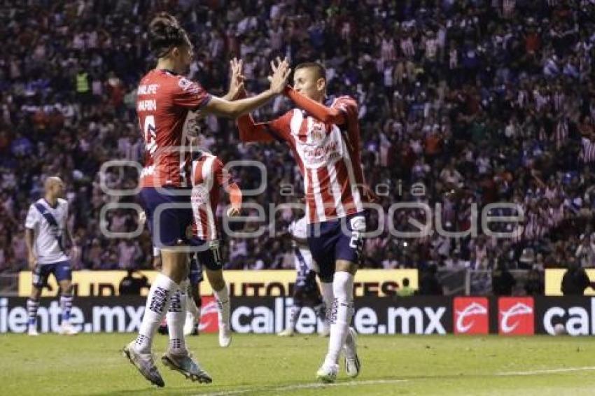 FÚTBOL . CLUB PUEBLA VS CHIVAS