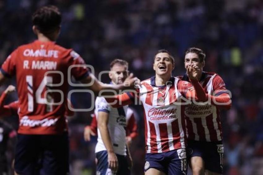 FÚTBOL . CLUB PUEBLA VS CHIVAS