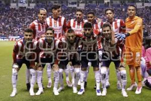 FÚTBOL . CLUB PUEBLA VS CHIVAS