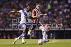 FÚTBOL . CLUB PUEBLA VS CHIVAS