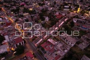 TLAXCALA . ESCALINATAS LOS HÉROES